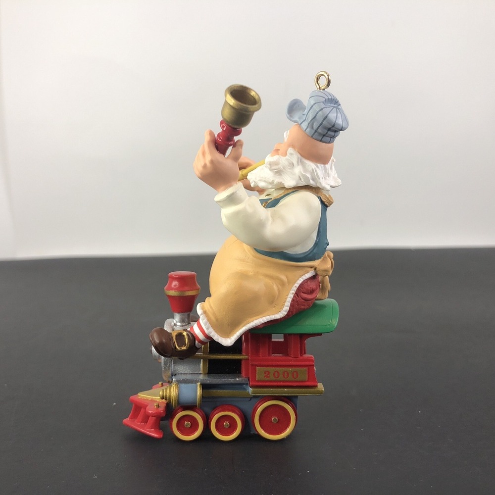 Hallmark Keepsake Ornament‎ 2000 Vintage Toymaker Santa w/ Train 1st in Series